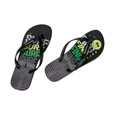 4. Ipanema Graphics Herren Flip-Flops Schwarz und Grün 83532-AP253