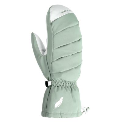VIKING Ogama Damen-Skihandschuhe, Daunenfäustlinge, mintgrün 9