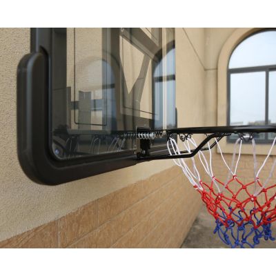 2. Basketball-Backboard 110 x 75 cm mit Ring 45 cm Typhoon