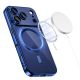 3. Tech-Protect MagFlex MagSafe Hülle für iPhone 17 Pro – Transparentes Marineblau