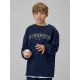 4. Lockerer Jungen-Sweatshirt ohne Kapuze 4F 4FJRSS26TSWSM2635-31S