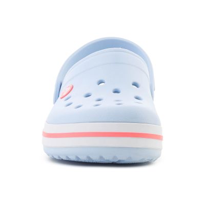 2. CROCS CROCBAND KINDER CLOG BLUE FROST/GUAVA 207006-4XQ