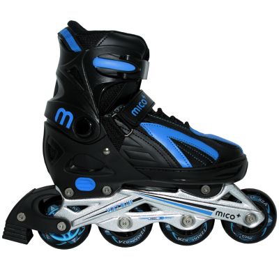8. Mico Volt Blue Rollschuhe schwarz und blau PW-126B-9