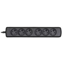 Activejet 6GNU Verlängerungskabel - 3M - C (3m; schwarz)