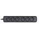 Activejet 6GNU Verlängerungskabel - 3M - C (3m; schwarz)