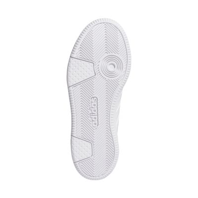 6. adidas Hoops Classic weiße Kinderschuhe KH8913