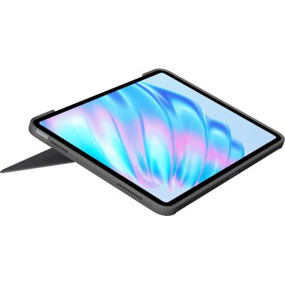 20. Logitech Combo Touch für iPad Air (M2/M3), iPad Air (5. Generation) – GRAU – AMERIKANISCH