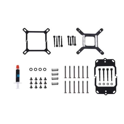 7. Alphacool T38 Prozessor-Flüssigkeitskühlungsset 12 cm Schwarz