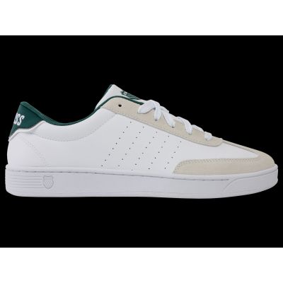 K-Swiss Sneakers COURT BALBOA WEISS/CLOUD DANCER/POSY GREEN-M (04735-168-M)