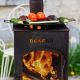 31. BonFeu BonCarré Gartenkamin Schwarz 3503