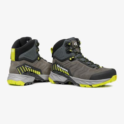 6. Scarpa RUSH TRK GTX Titanium, Limette
