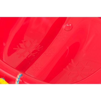 10. Kunststoffschlitten MINI BOBEK, rot