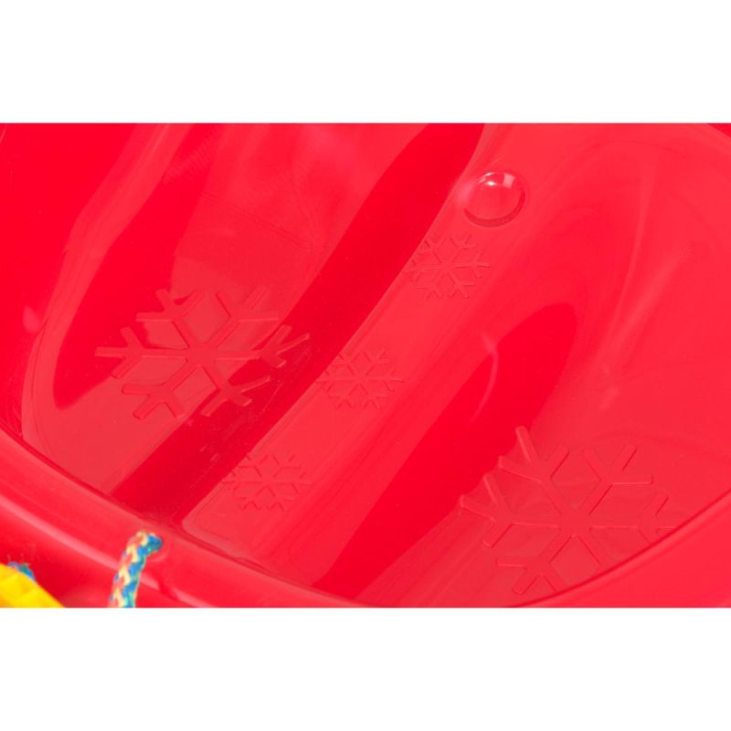 10. Kunststoffschlitten MINI BOBEK, rot