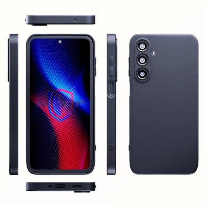 8. 3mk Matt Case Pro für Samsung Galaxy M35 5G – Mattschwarz