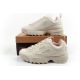 10. Fila Disruptor Damenschuhe, modische Sportschuhe, beige, bequem