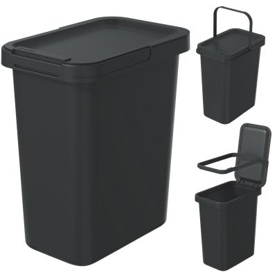 ABFALLBEHÄLTER 12 L SYSTEMA SORTIBOX SCHWARZ RECYCLING