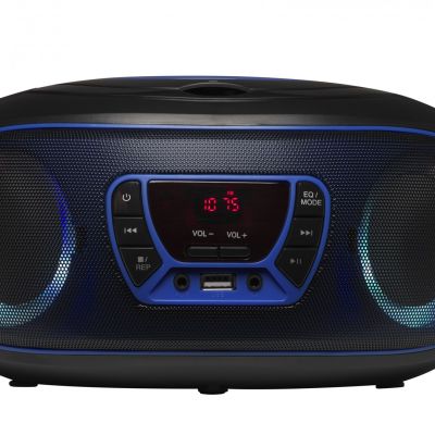 7. Denver TCL-212BT BLAU Tragbarer CD-Player CD Schwarz, Blau