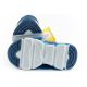 9. Leomil Kinder-Sportschuhe Spiderman-Sneaker, leicht, mit Klettverschluss, blaue LED-Beleuchtung
