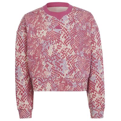 4. Adidas FI Allover Print SWT Jr HR5828 Sweatshirt