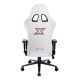 6. STC X Hardcore Gaming-Stuhl Weiß