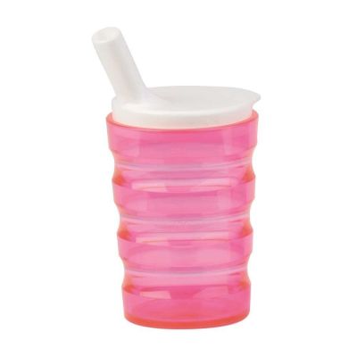 Becher für Menschen mit Behinderung – sicheres Rosa