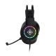 4. Deltaco Gaming GAM-168 Kopfhörer/Headset mit Kabel, Kopfbügel, USB Typ-A, Schwarz
