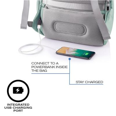 12. XD DESIGN ANTI-DIEBSTAHL-RUCKSACK BOBBY SOFT GRÜN P/N: P705.797