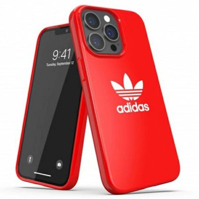 Adidas ODER SnapCase Trefoil iPhone 13 Pro / 13 6.1 "rot / rot 47101
