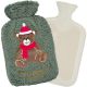 2. Weihnachts-Gummi-Wärmflasche 2L Grün