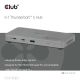 3. CLUB3D CSV-2563 Thunderbolt 5 Dockingstation Silber