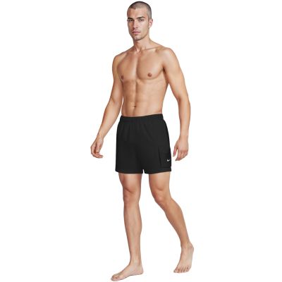 7. Nike Voyage Solid Essenti Badeshorts für Herren, Schwarz NESSG454 001