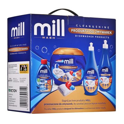 18. Mill Geschirrspülmittel-Set.