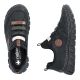 5. Rieker 57550-00 bequeme Damen-Slipper in Schwarz