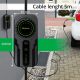 16. Qoltec Mobiles Ladegerät für Elektroautos (EV) mit 2-in-1-Ladegerät Typ 2 SCHUKO 3,5 kW 230 V LCD Tragbare Wandbox 5 m