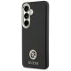 2. Guess Strass-Logo-Hülle mit rundem Design für Samsung Galaxy S26 – Schwarz