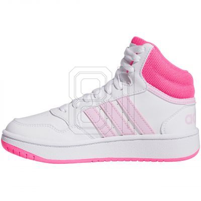 3. Adidas Hoops Mid Jr IF2722 Schuhe