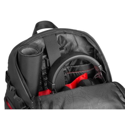 25. Laptop-Rucksack GENESIS PALLAD 420 SCHWARZ 15,6" 18 l