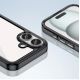 6. Outer Space Case mit Gelrahmen für iPhone 16 Plus – Schwarz