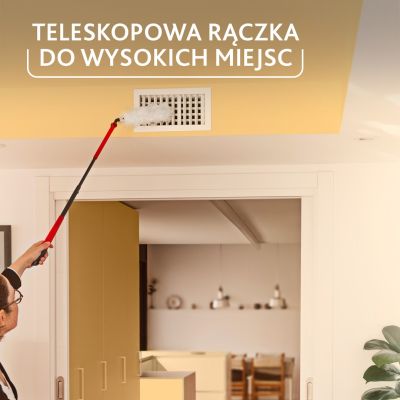 10. Vileda Staubwedel mit langem Griff + 1 Flex&Catch Einsatz