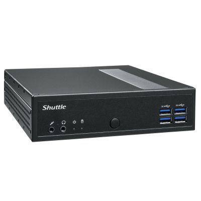 2. Shuttle DL30N Barebone-Computer-PC, Größe 1,35L, Schwarz, N100