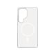 9. 3mk Smoke MagCase für Samsung Galaxy S25 Ultra - Weiß-Transparent