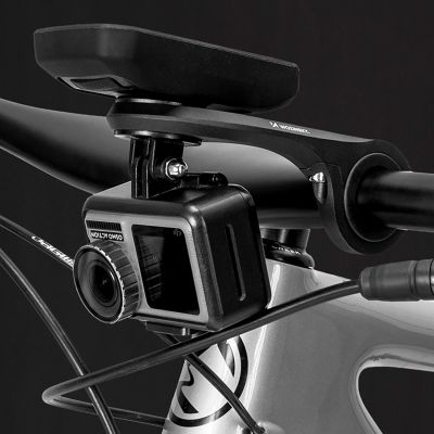 4. Wozinsky WUG-01B Fahrradhalterung für Garmin-Computer, Lenker, Kamera, Lampe – schwarz
