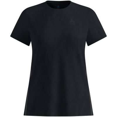 2. Damen-Kurzarmshirt ODLO T-Shirt Crew Neck S/S ZEROWEIGHT ENGINEERED CHILL-TEC, schwarz