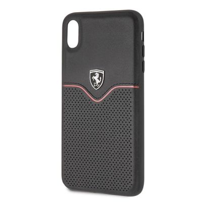 3. Ferrari Hardcase FEOVEHCI65BK iPhone Xs Max schwarz/schwarz Off Track Victory
