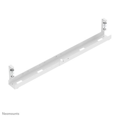 10. Neomounts ADS07-120WH Kabelorganisator Schreibtisch-Kabelablage Weiß 1 Stück.