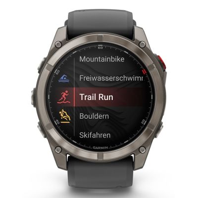 4. Garmin Fenix 8 Pro AMOLED 51mm Saphir-Titan Sportuhr