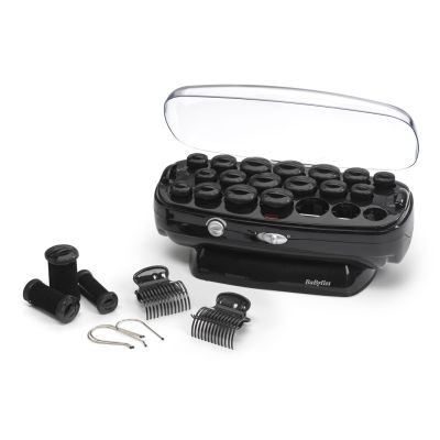 9. BaByliss Thermo-Keramik-Lockenwickler-Set, Schwarz, Edelstahl, 50 W, 2 m