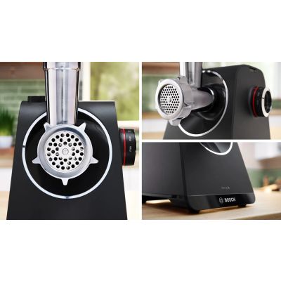 14. Bosch Series 4 MFWS450B Fleischwolf (1900W; schwarz)