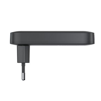 5. Acefast A100 65W GaN 2 USB-C+ USB-A Ladegerät ultradünn – Schwarz