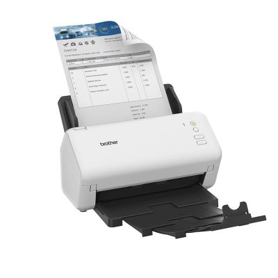 4. Brother ADS-4100 Duplex-Dokumentenscanner mit ADF bis zu 35 Seiten/Minute | Beidseitiges Scannen | Automatischer 60-Blatt-Einzug | USB 3.0-Anschluss | USB 2.0-Anschluss